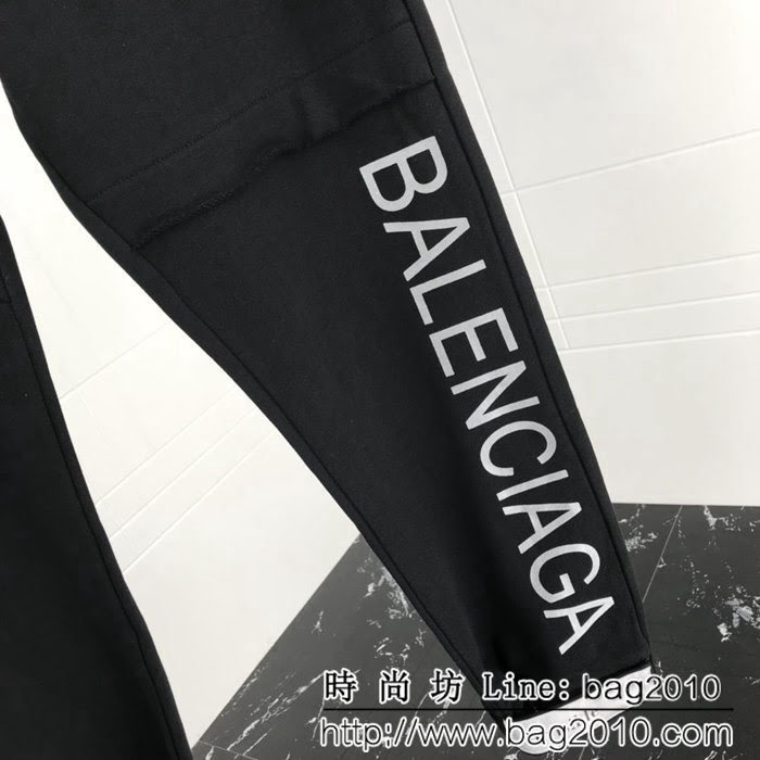 BALENCIAGA巴黎世家 18ss秋冬新款 純棉印花衛褲  ydi1046